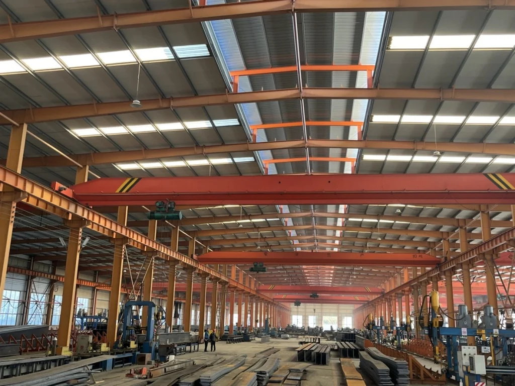 潍泰钢结构工厂实拍